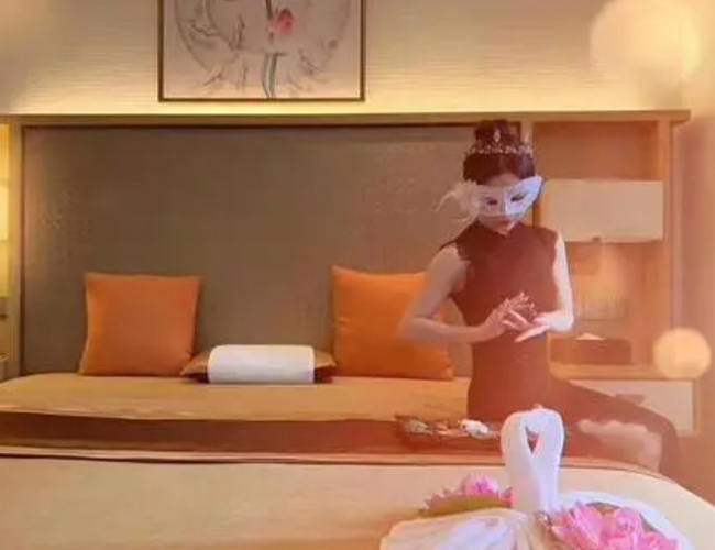 我在广东体验了下高端男士按摩spa会馆，私人会所花样超多