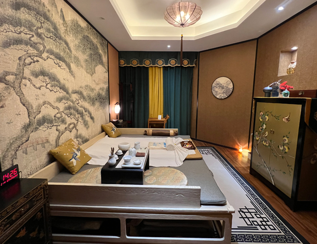 广东足疗减压会所环境展示（二）一种真挚的艺术生活态度